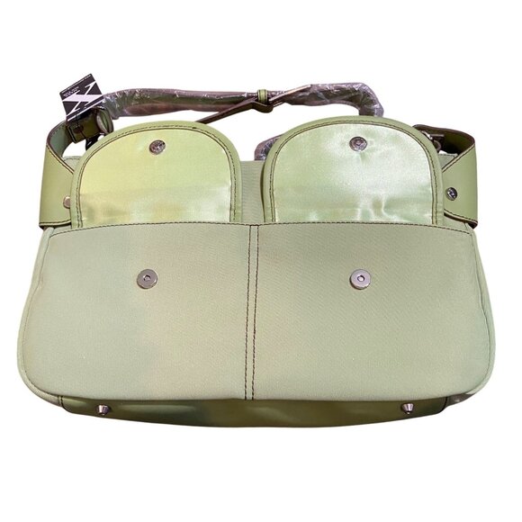 Crossbody Bag Spring Green With Adjustable Strap & Multi-Pockets Maxx New York - Picture 3 of 16